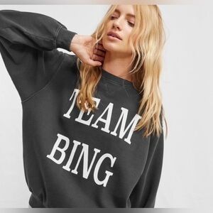 Anine Bing Charcoal Sweatshirt